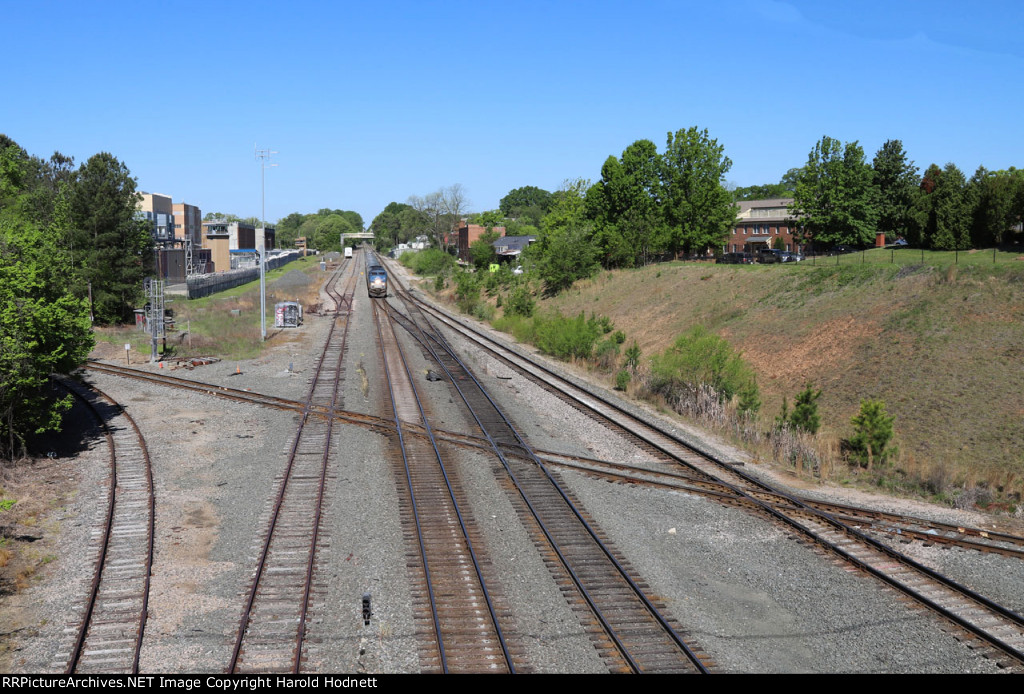 The current view of Boylan Junction, just west of RUS